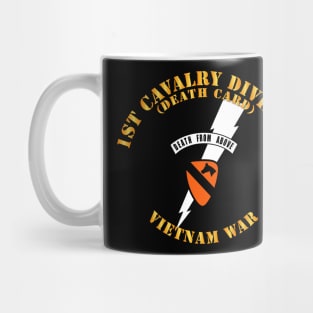 1st Cavalry Div - Death Card - Vietnam Mug